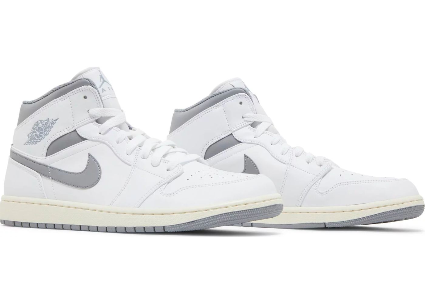 neutral grey jordan 1 mid